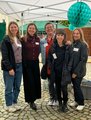 (v. l.): Hanna Fischer (Freiwilligen Zentrum), Sonja Schofenberg (SkF), Maria Nickel (SKM), Angela Mirbach (Freiwilligen Zentrum), Verena Mertens (Freiwilligen Zentrum)