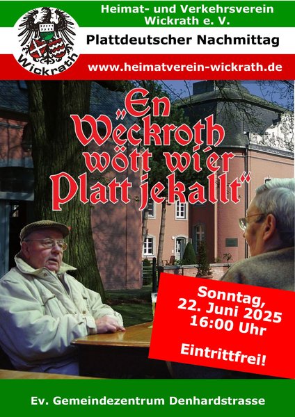 Plakat der Veranstaltung