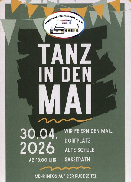 Veranstaltungsflyer - Vorderseite