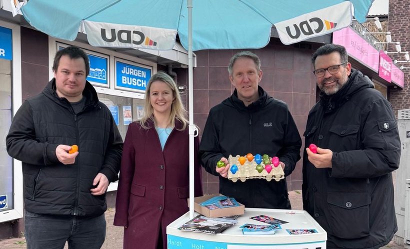 Osterstand CDU Wickrath