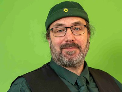 Karsten Daskalakis, Fraktionssprecher von Bündnis 90/Die Grünen in der Bezirksvertretung Ost