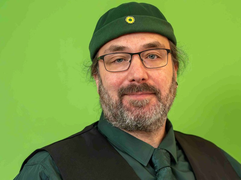 Karsten Daskalakis, Fraktionssprecher von Bündnis 90/Die Grünen in der Bezirksvertretung Ost