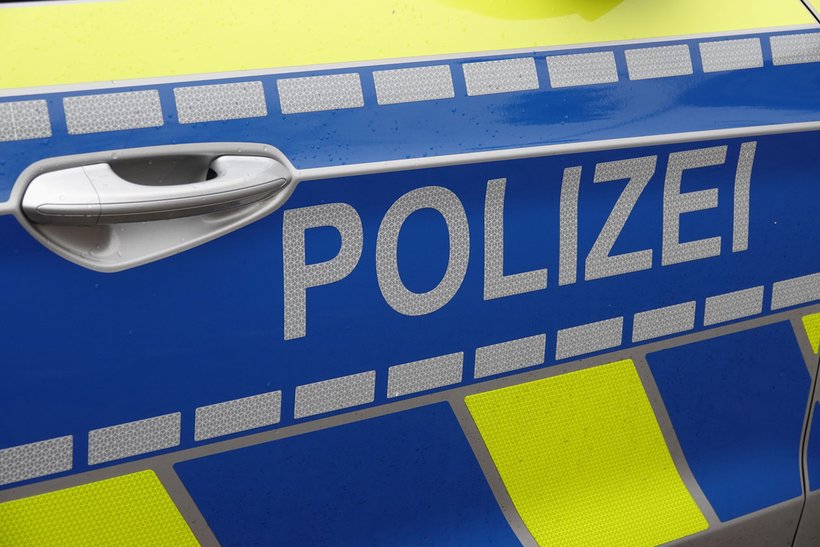 Schriftzug POLIZEI