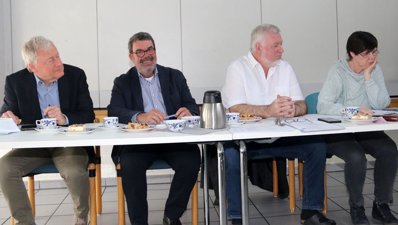 v. l.: Udo Herzberg, Ulrich Elsen, Burkhard Halm, Andrea Halm | Fotos: Werner Erkens