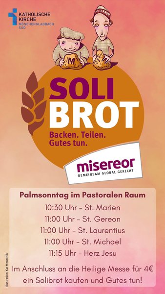 Plakat der teilnehmenden Kirchen