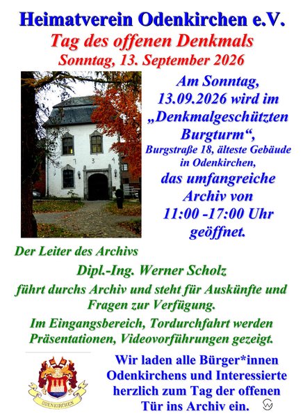 Einladungsplakat