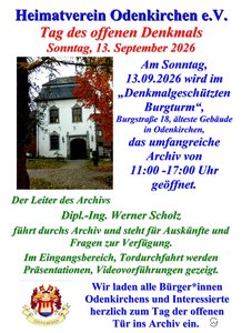 Einladungsplakat