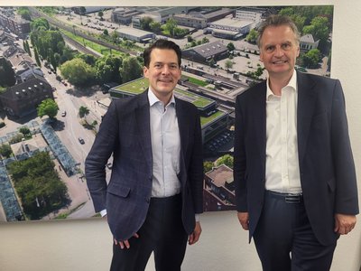 v.l.: Stefan Anspach und Günter Krings