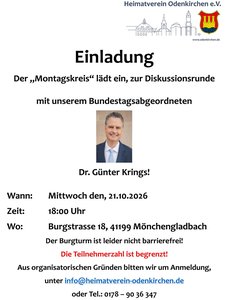 Einladungsplakat
