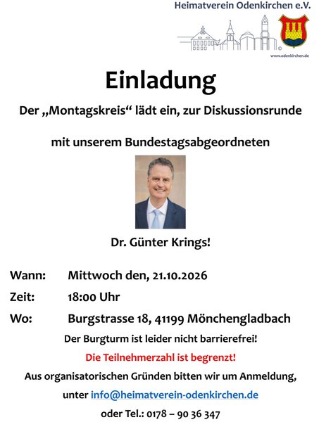 Einladungsplakat