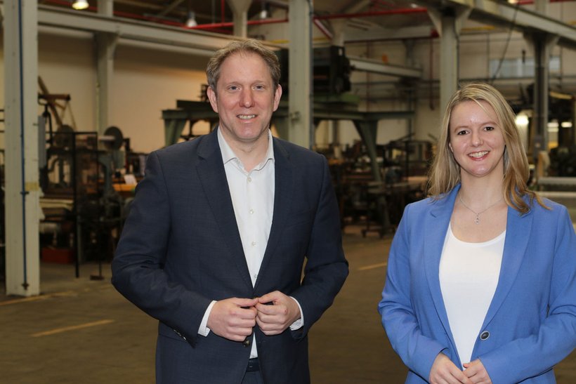 Vanessa Odermatt und Jochen Klenner | Foto: LB-Archiv / Werner Erkens