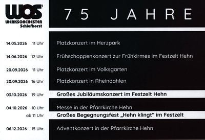 Veranstaltungsübersicht
