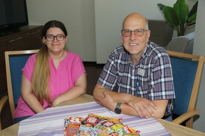 Im Gespräch mit dem Lokalboten: Lea Hansen (Sozialer Dienst) und Ulrich Jansen (Einrichtungsleitung) | Fotos: Werner Erkens