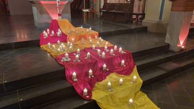 Blick in die Kirche