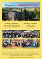Plakat des Pfingstfestes
